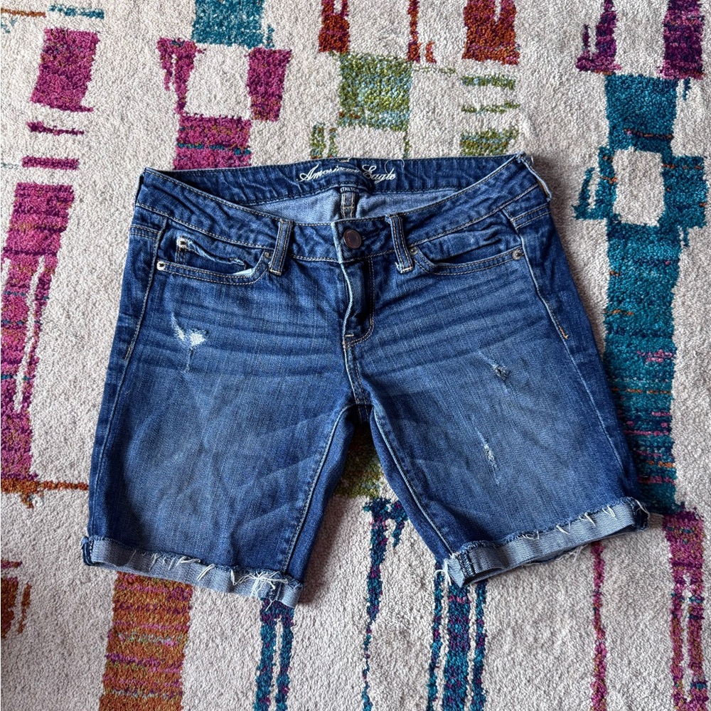 American Eagle Distressed Jean Short 6